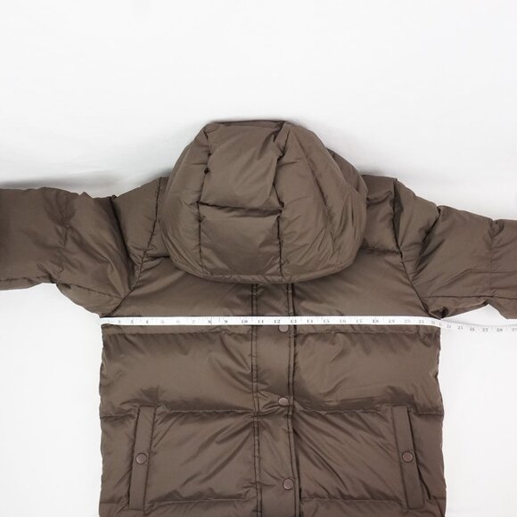NWD Quince Responsible Down Puffer Jacket In Hot Fudge Size Medium - Picture 16 of 16